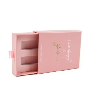 Art Paper Embossed logo Essential Oil Drawer Boxes