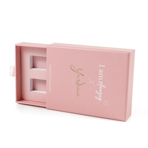 Art Paper Embossed logo Essential Oil Drawer Boxes