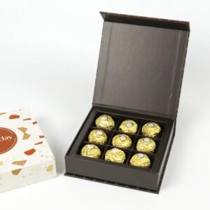 Biodegradable Wedding Chocolate Candy Boxes