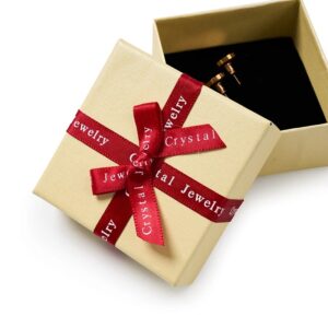 Bracelets Necklace Box with Ribbon