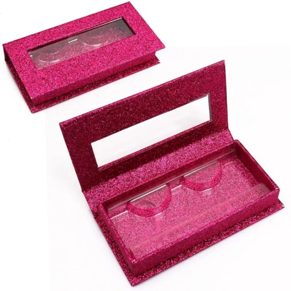 Custom Eyelash Glitter Paper Packing Box
