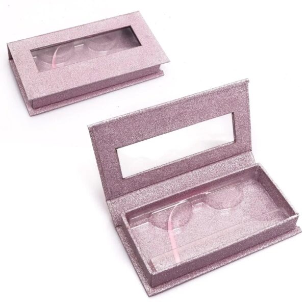 Custom Eyelash Glitter Paper Packing Box