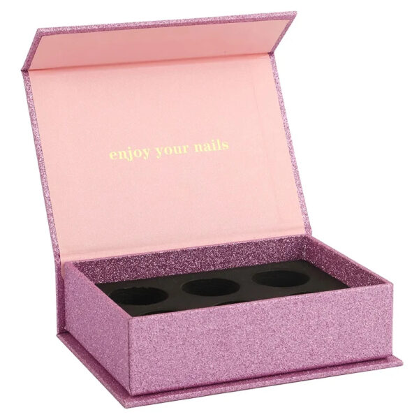 Glitter Paper Cosmetic jewelry Necklace Boxes