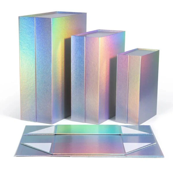Holographic Laser Paper Gift Folding Box