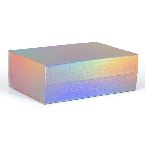 Holographic Laser Paper Gift Folding Box