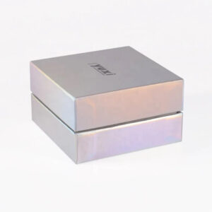Holographic Laser Paper Jewelry Packaging Box