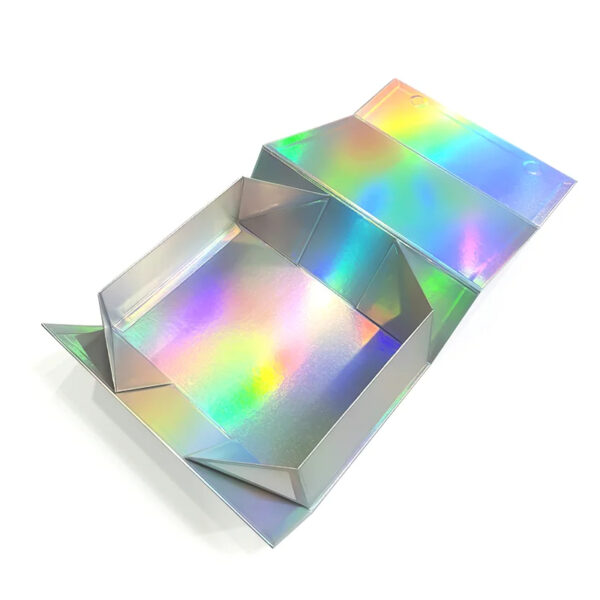 Holographic Paper Collapsible Gift Boxes