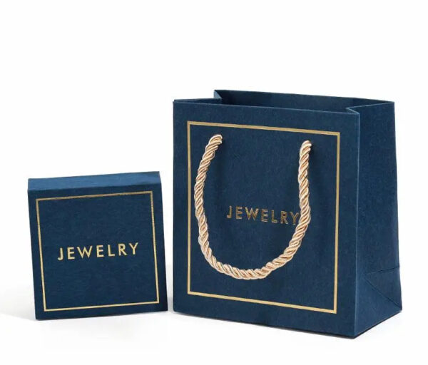 Jewelry Paper Gift Box With Handle