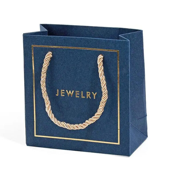 Jewelry Paper Gift Box With Handle