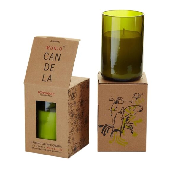 Kraft Paper Candle Box