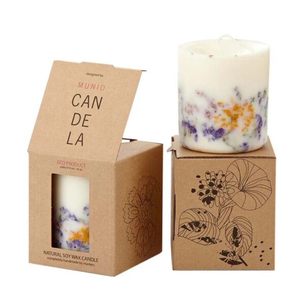 Kraft Paper Candle Box