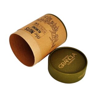 Loose Tea Paper Kraft Tube Packaging