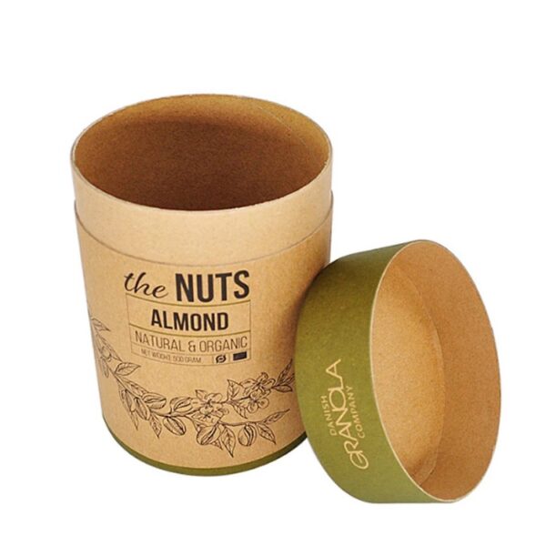 Loose Tea Paper Kraft Tube Packaging