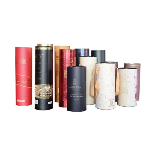 Loose Tea Paper Kraft Tube Packaging