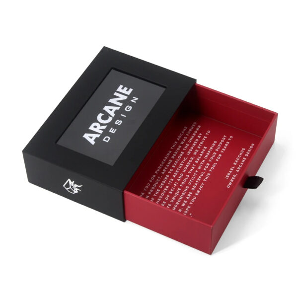 Luxury Cosmetic Drawer Sliding Gift Box with Ribbon