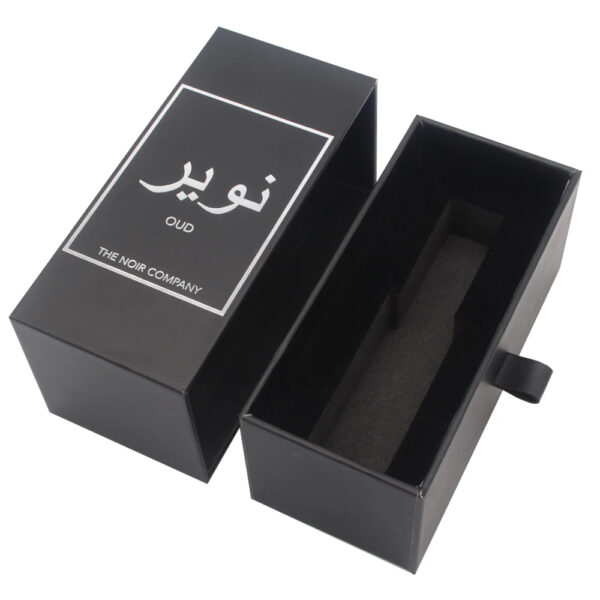 Luxury Cosmetic Drawer Sliding Gift Box with Ribbon