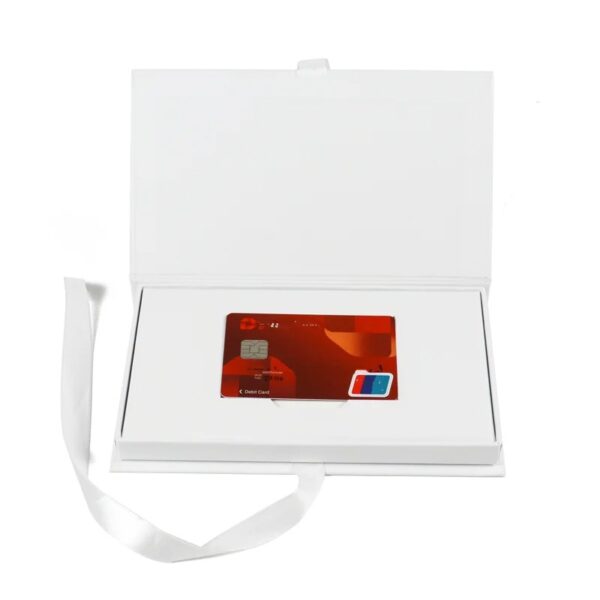 Magnets Rigid Gift Card Paper Boxes