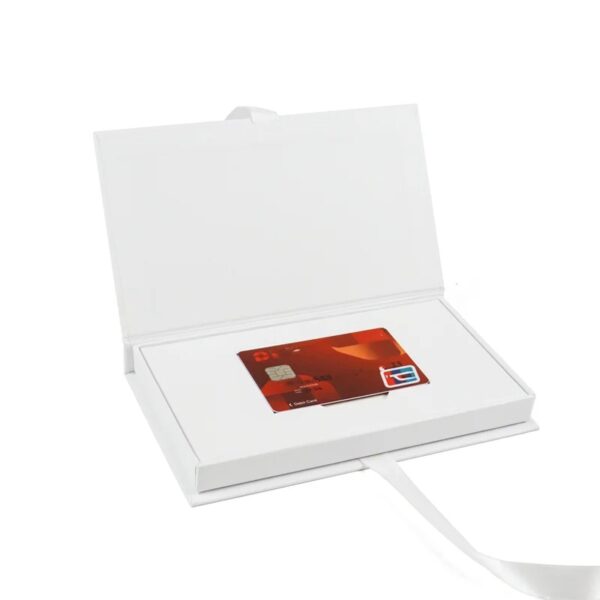Magnets Rigid Gift Card Paper Boxes