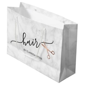 Marble Paper Shopping Bag