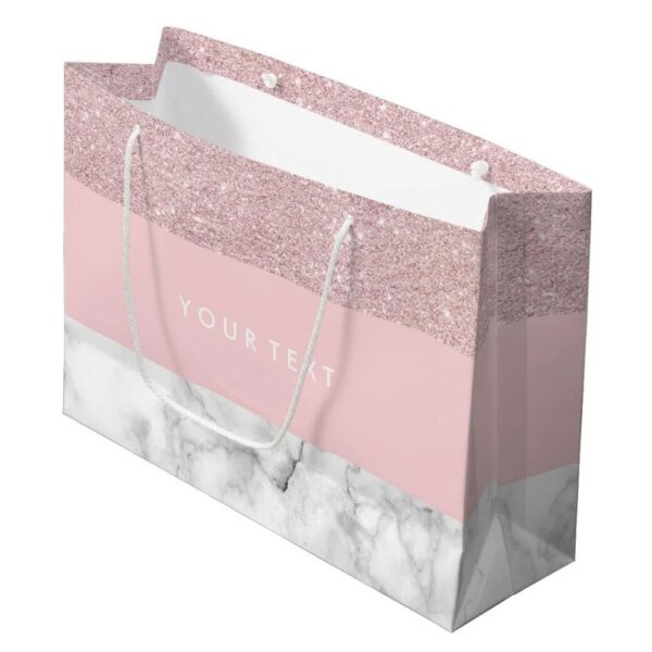 Marble Paper Shopping Bag