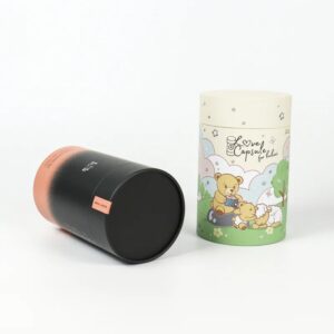 Powder Coffee Tea Food Cylinder Box
