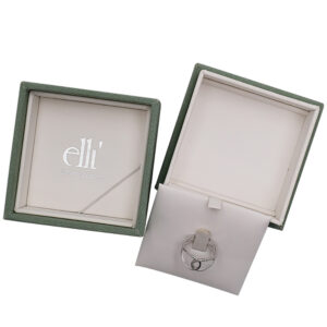 textured paper lid and base box